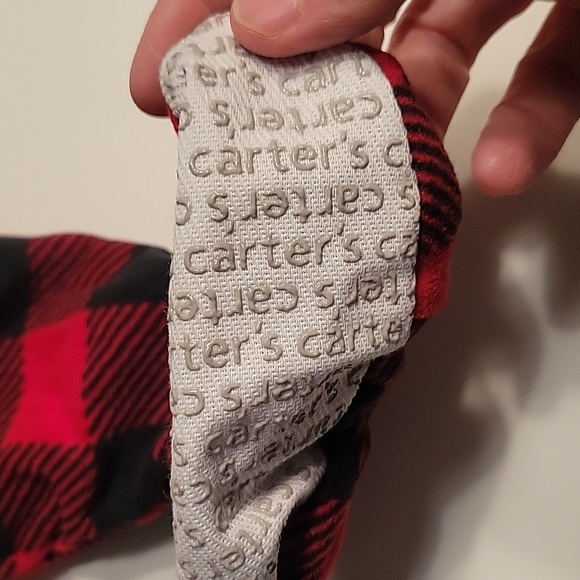 Carters 12M Santa Pajamas - Picture 5 of 5